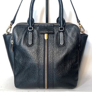 Marc by Marc Jacobs Roaster Satchel Black Leather